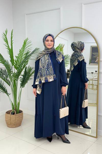 MİHRA FERACE - LACİVERT